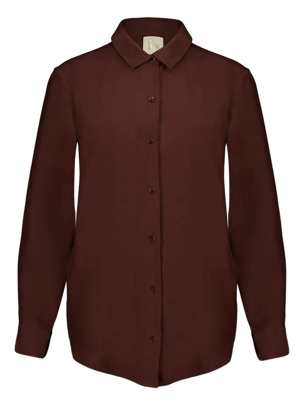 Paula Button-up Shirt In Brown
