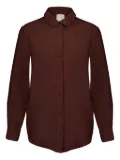 PAULA button-up shirt - Red