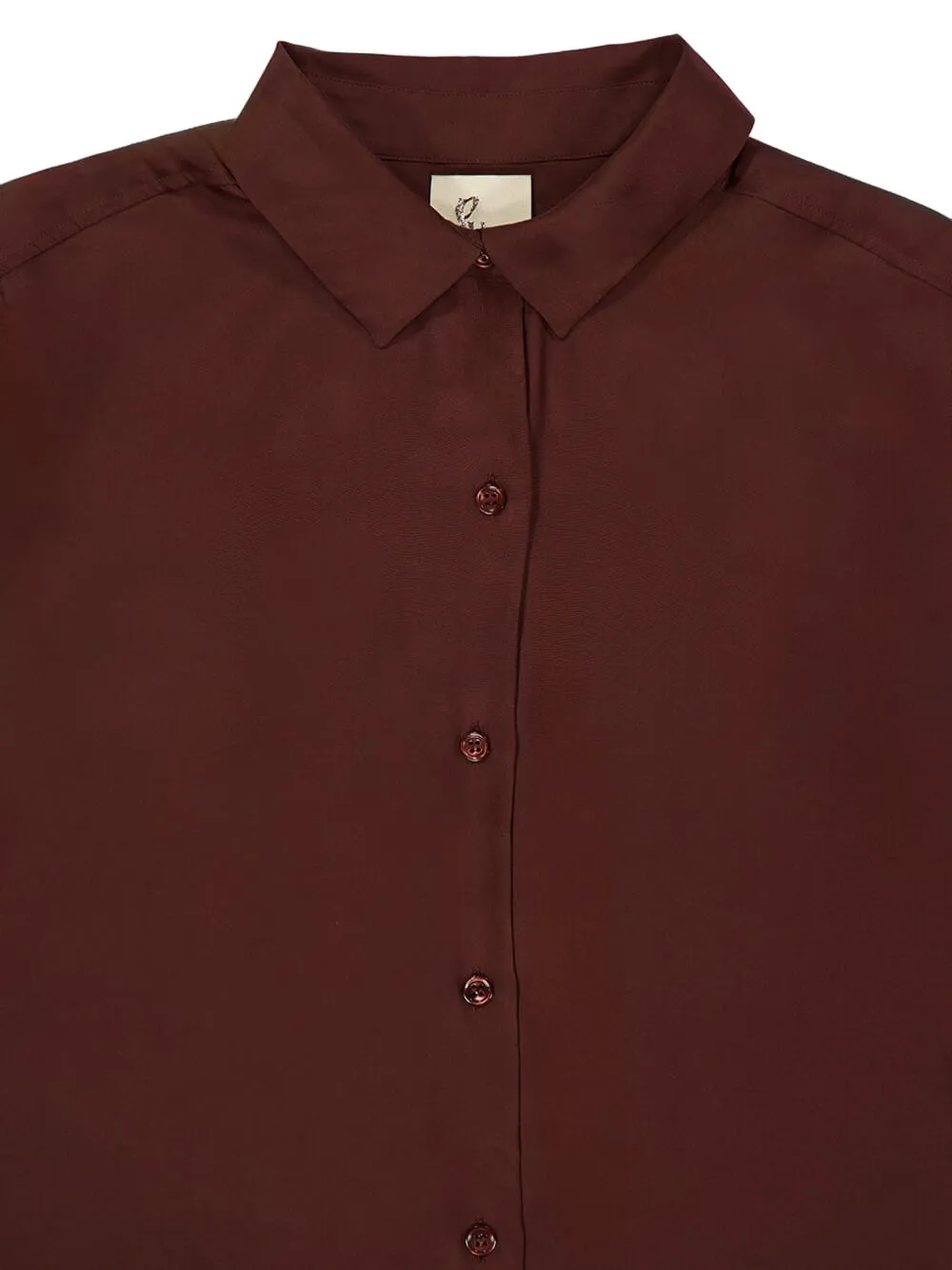Paula Button-up Shirt In Brown