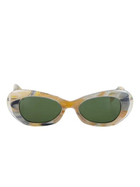 Retrosuperfuture lentes de sol Izipho con armazón cat eye