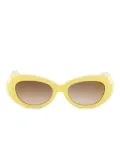 Emmanuelle Khanh Paris sunglasses - Yellow