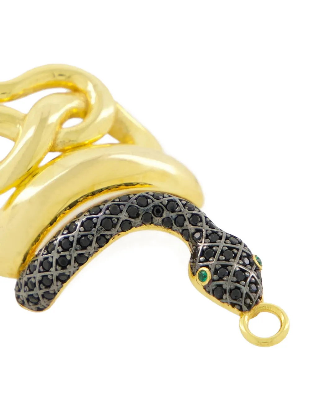 Begüm Khan Serpentino oorbellen - Goud