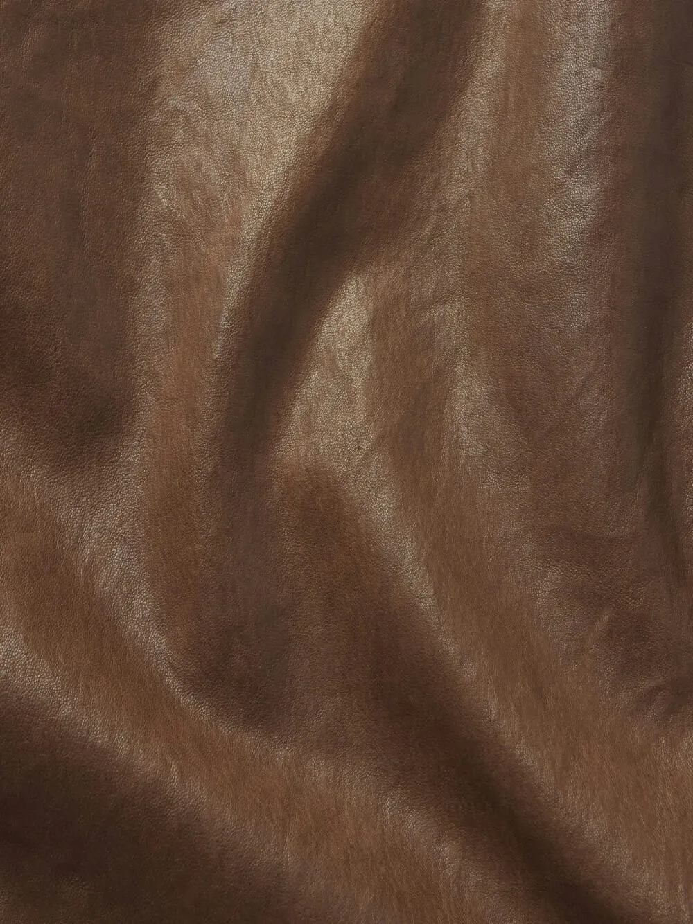 Frame Leather Trousers In Brown