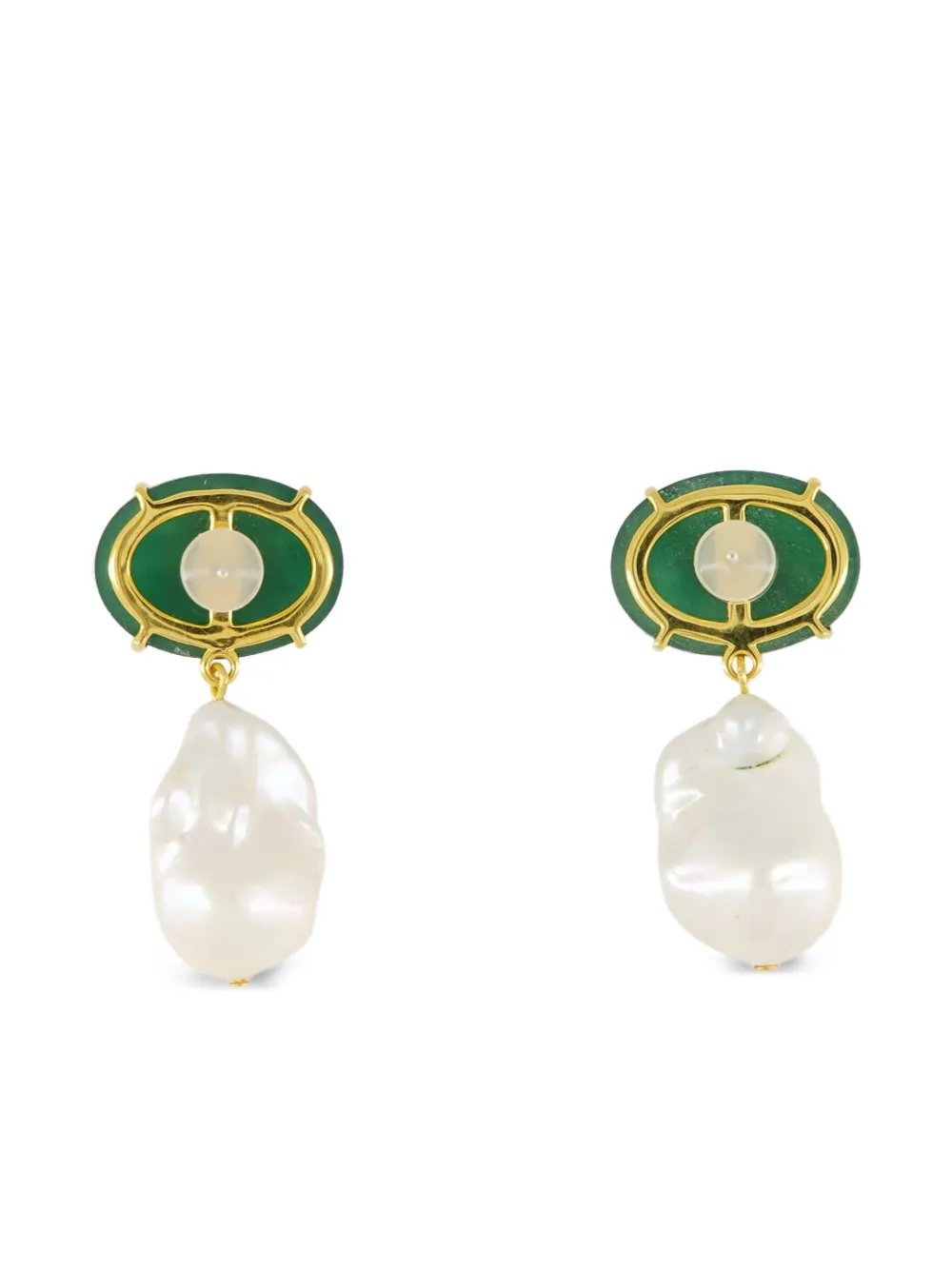 Lizzie Fortunato Pearl-detailing Earrings In Multi