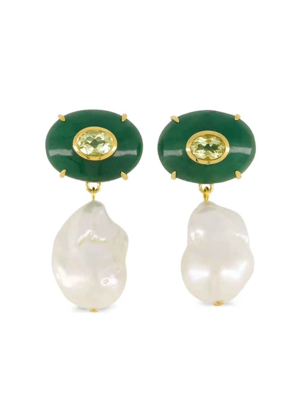 Lizzie Fortunato Pearl-detailing Earrings In Multi