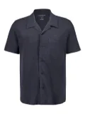 Majestic Filatures short-sleeved button-up shirt - Grey