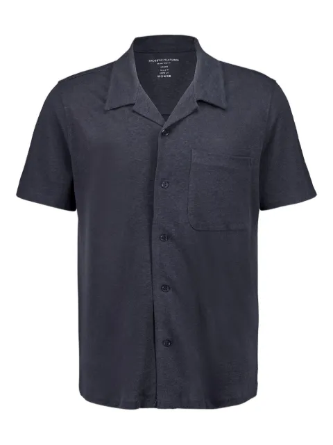 Majestic Filatures camisa manga corta con botones