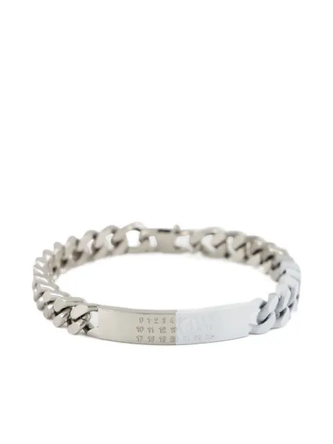 MM6 Maison Margiela numbers-motif bracelet 