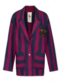 PAULA cotton blazer - Red