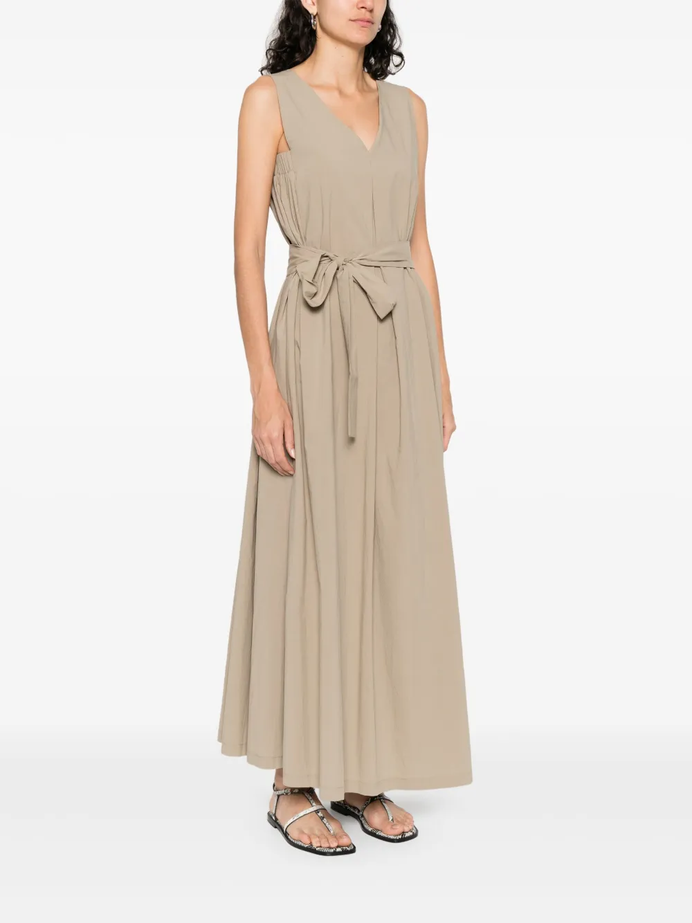 MOUTAKI COTTON MIDI DRESS