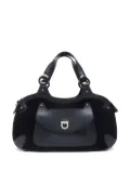 Ferragamo Pre-Owned 1990-2010 Gancini-plaque handbag - Black