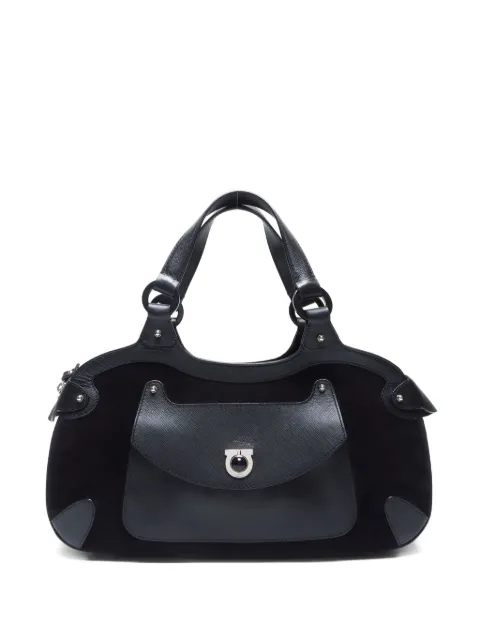 Ferragamo Pre-Owned 1990-2010 Gancini-plaque handbag