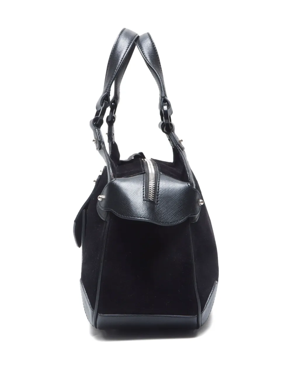 Pre-owned Ferragamo 1990-2010 Gancini-plaque Handbag