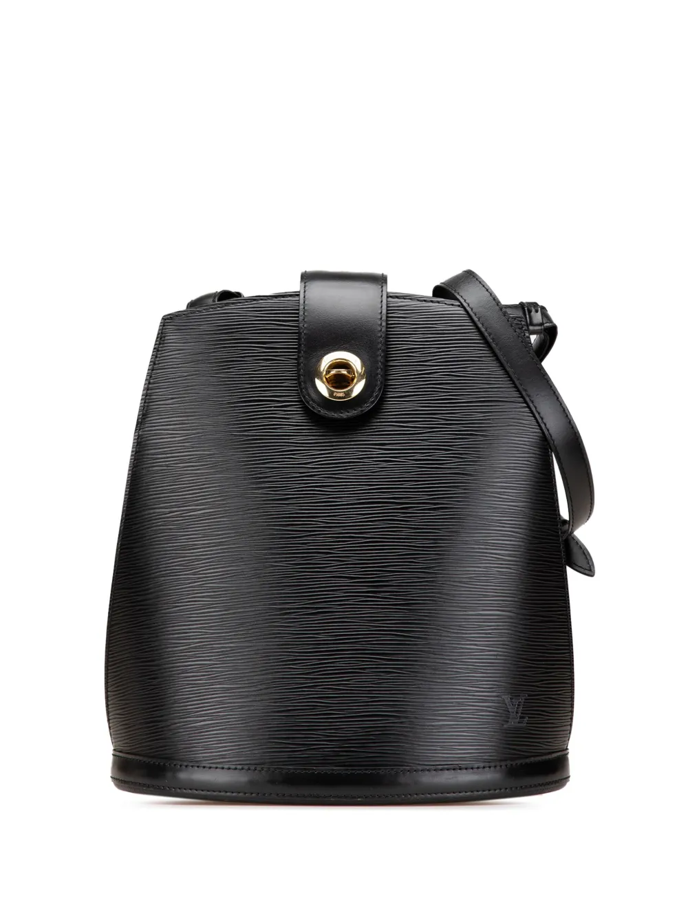 Louis Vuitton Pre-Owned 1995 Epi Cluny shoulder bag - ブラック Louis Vuitton Pre-Owned 1995 Epi Cluny shoulder bag - ブラック