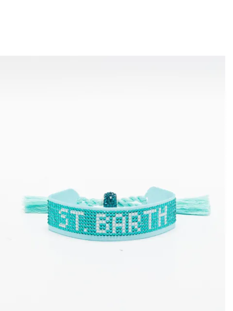 MC2 Saint Barth crystal-embellished tassel bracelet