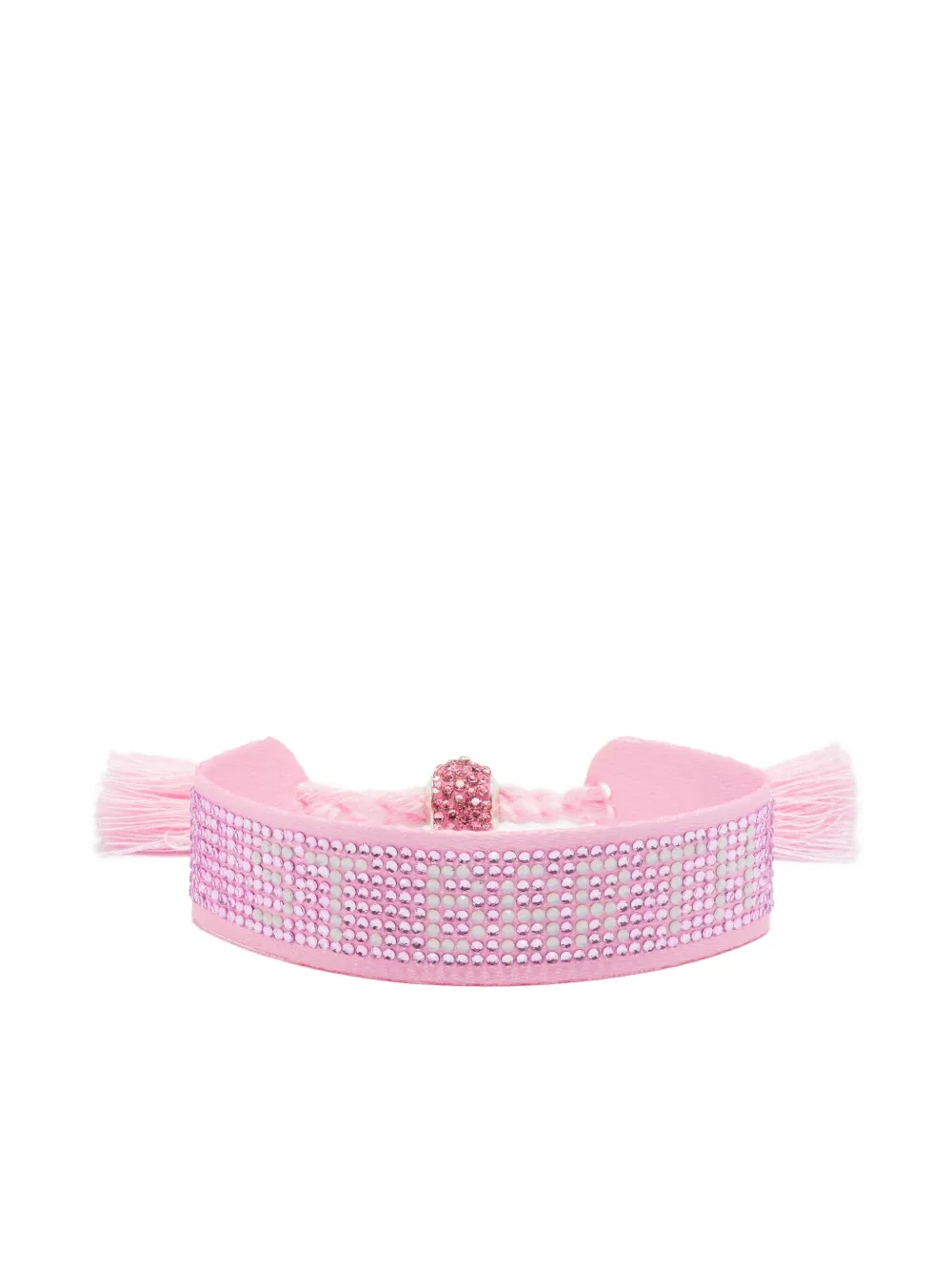 MC2 Saint Barth beaded-tassel bracelet | Pink | Image 1