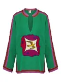 PAULA Myosolis tunic - Green