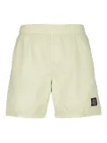 Stone Island B100B09 logo-patch swim shorts - Neutrals