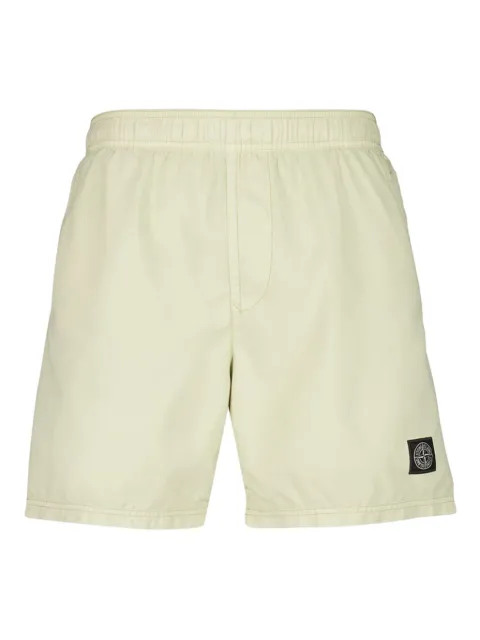 Stone Island B100B09 logo-patch swim shorts