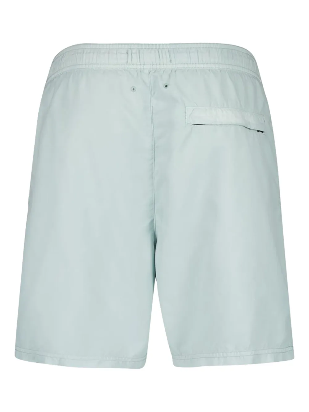Stone Island B100B09 elasticated-waistband swim shorts Blauw