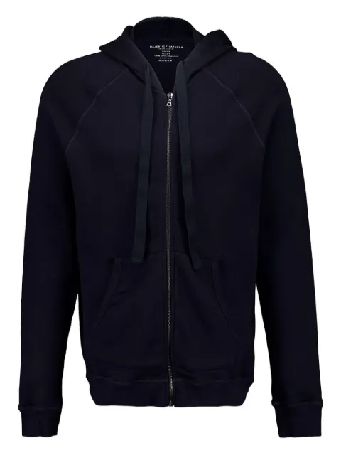 Majestic Filatures hoodie con cierre