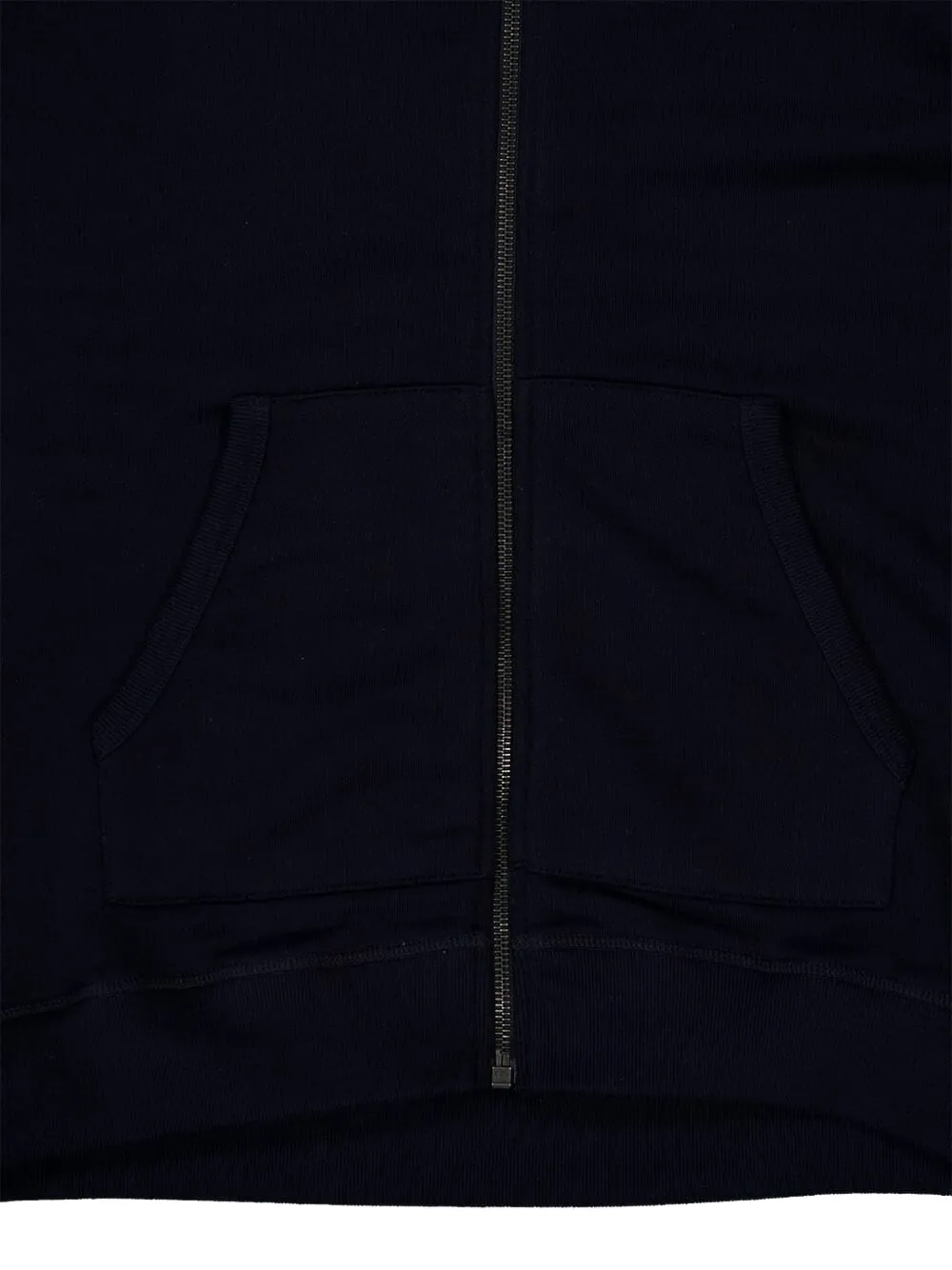 Majestic Filatures Hoodie met rits Blauw