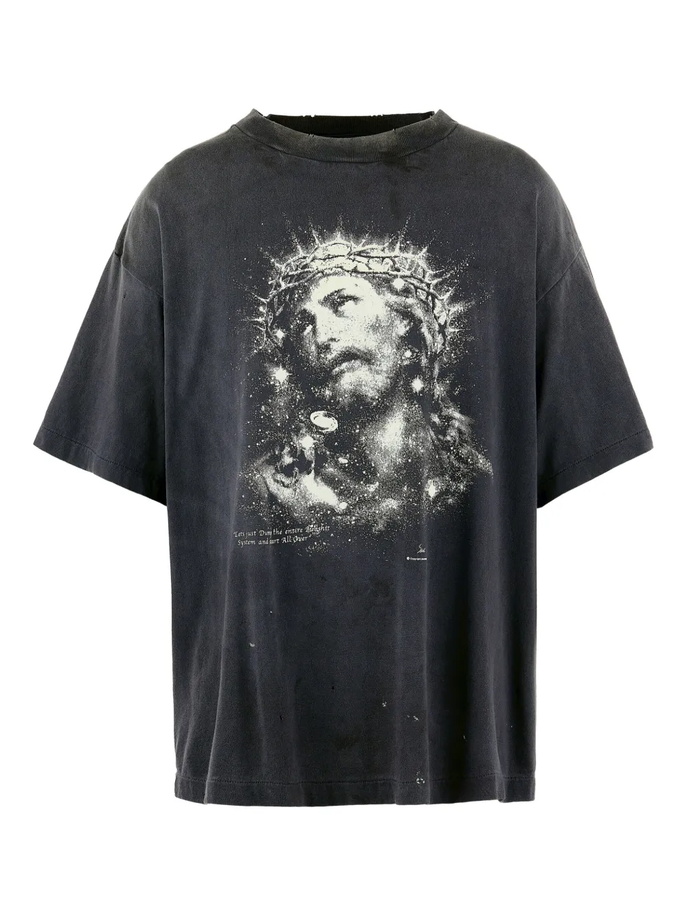 SAINT MXXXXXX playera con estampado gráfico | negro | Image 1
