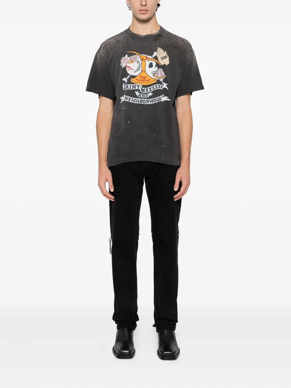 SAINT MXXXXXX graphic-print T-shirt | T-Shirts | Image 2