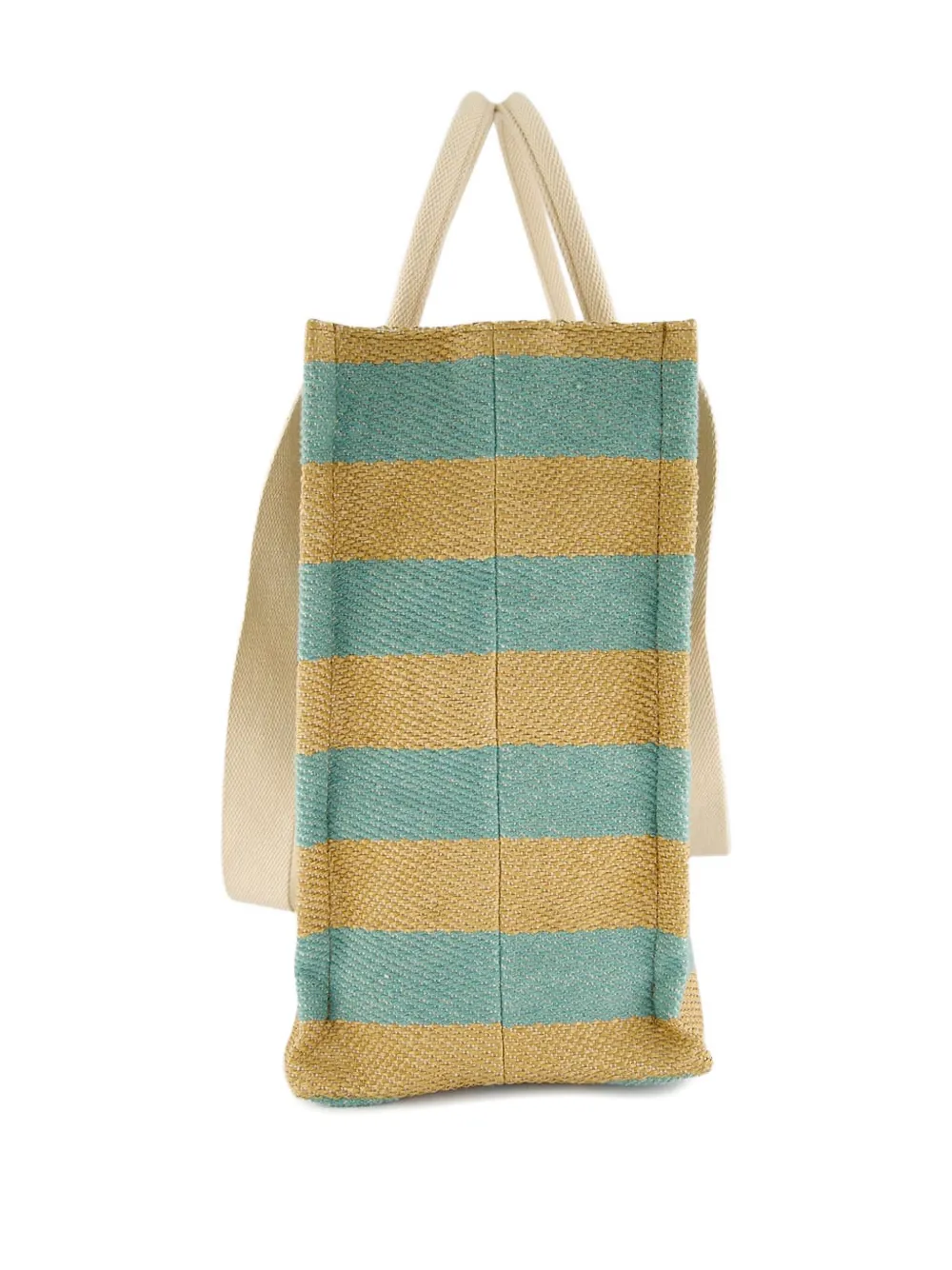 Marni Gestreepte shopper Blauw