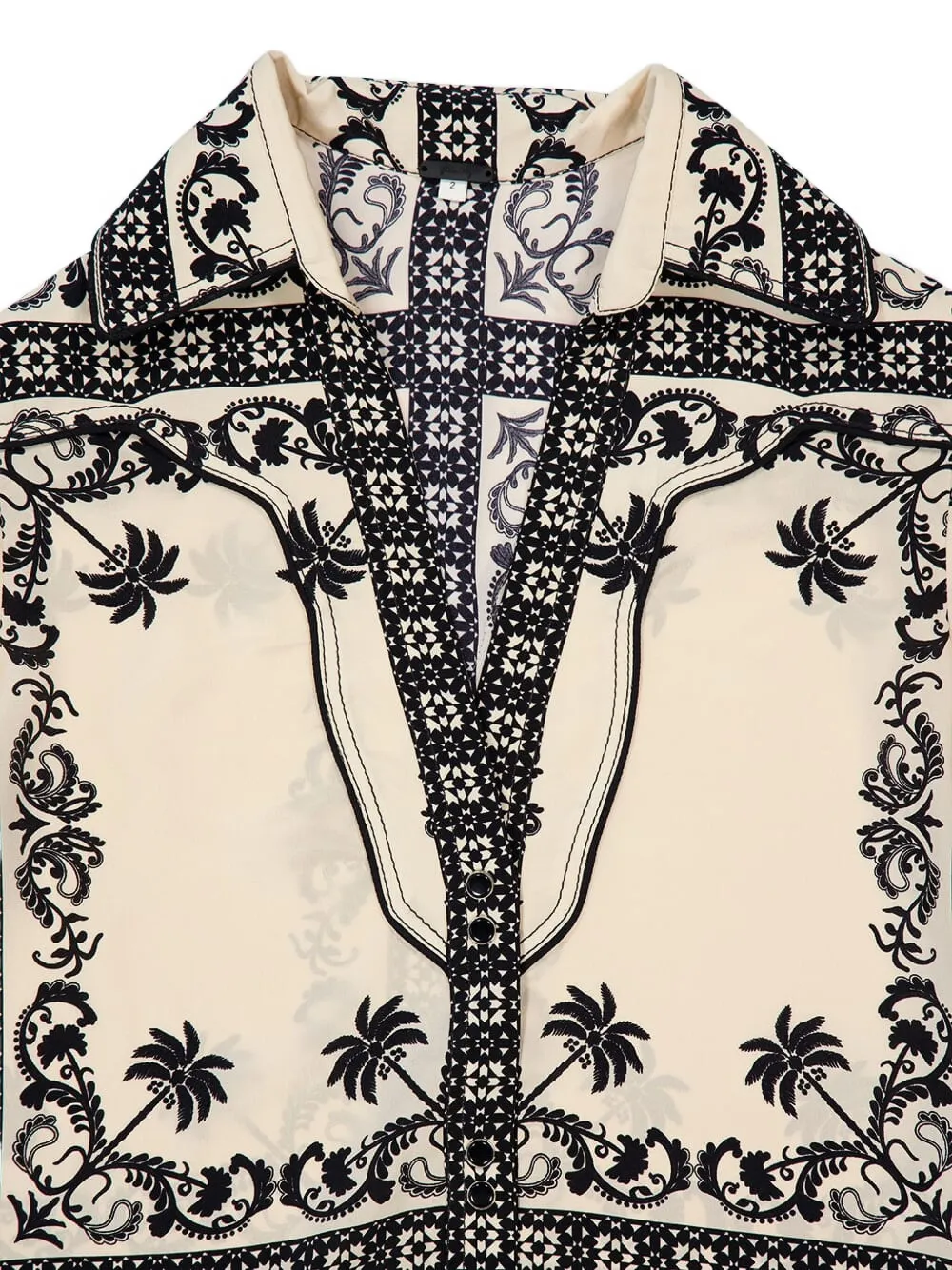 Shop Johanna Ortiz Silk Shirt