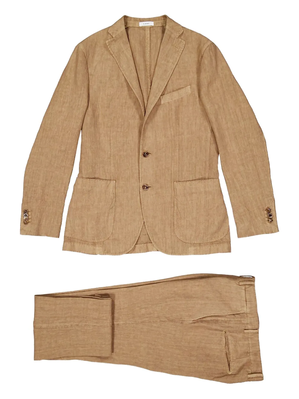 Boglioli traje con botones | marrón | Image 1
