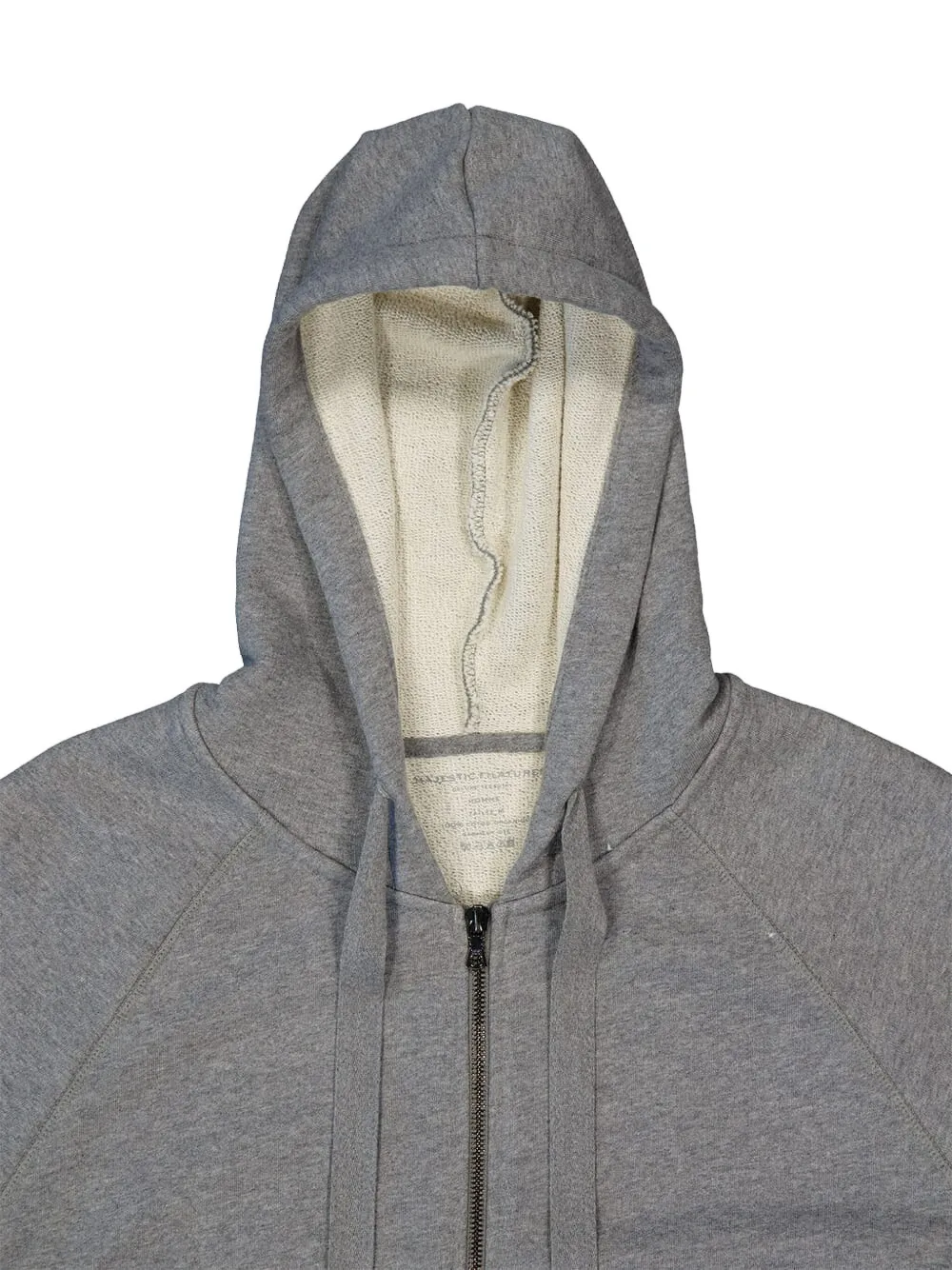 Majestic Filatures Katoenen hoodie Grijs