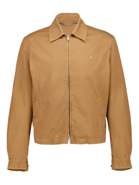 Alexander McQueen Skull-appliqué overshirt