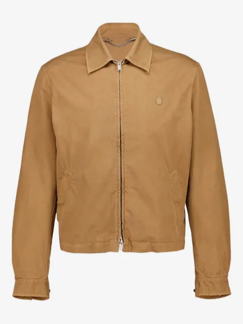 Alexander McQueen Skull-appliqué overshirt