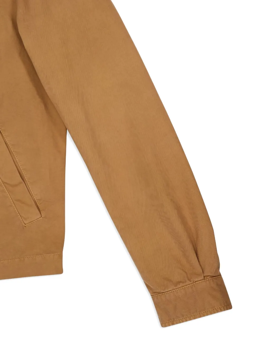 Alexander McQueen Shirtjack met doodskop-applicatie Beige