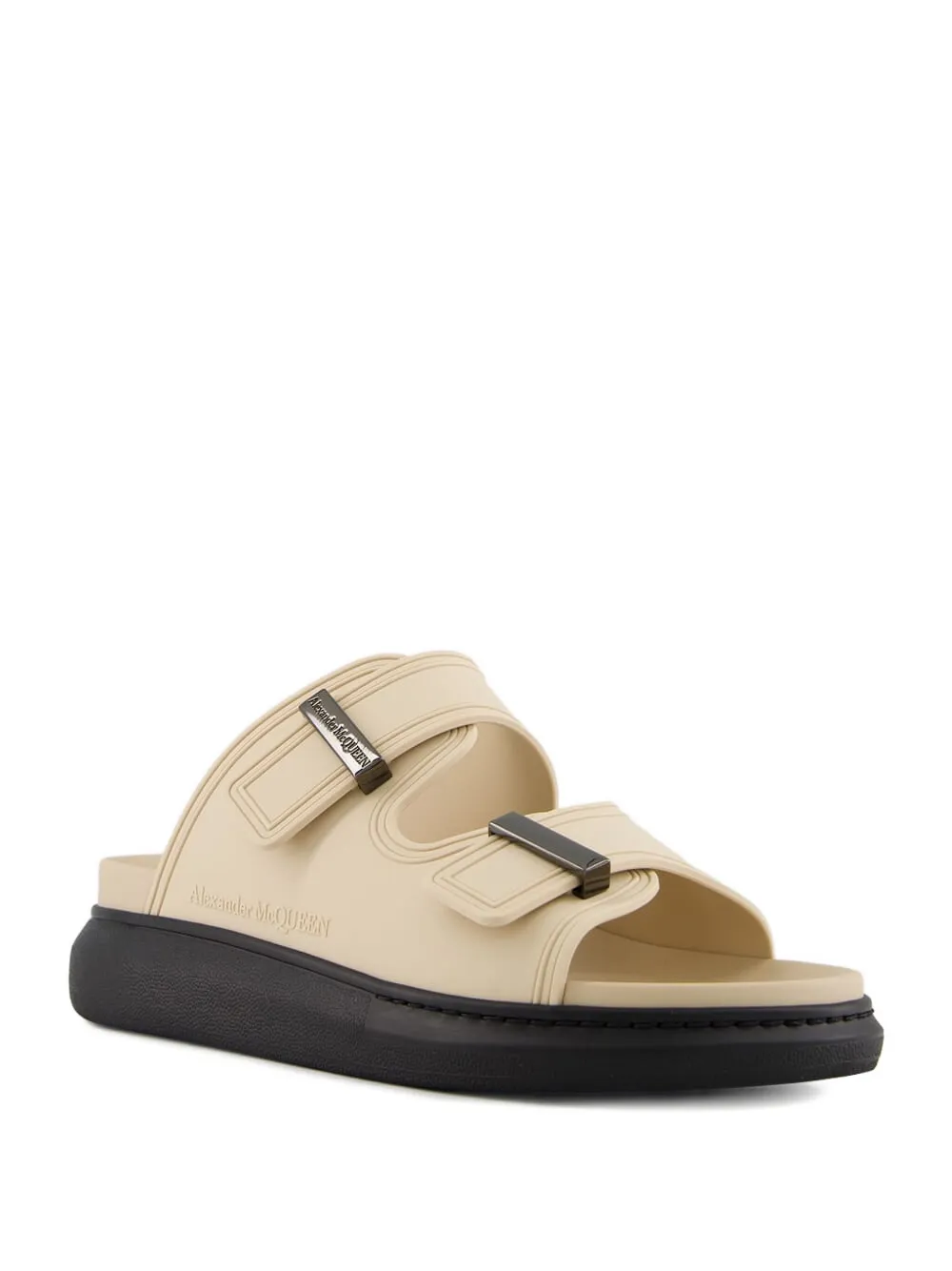Alexander McQueen double-buckle slides | Image 2