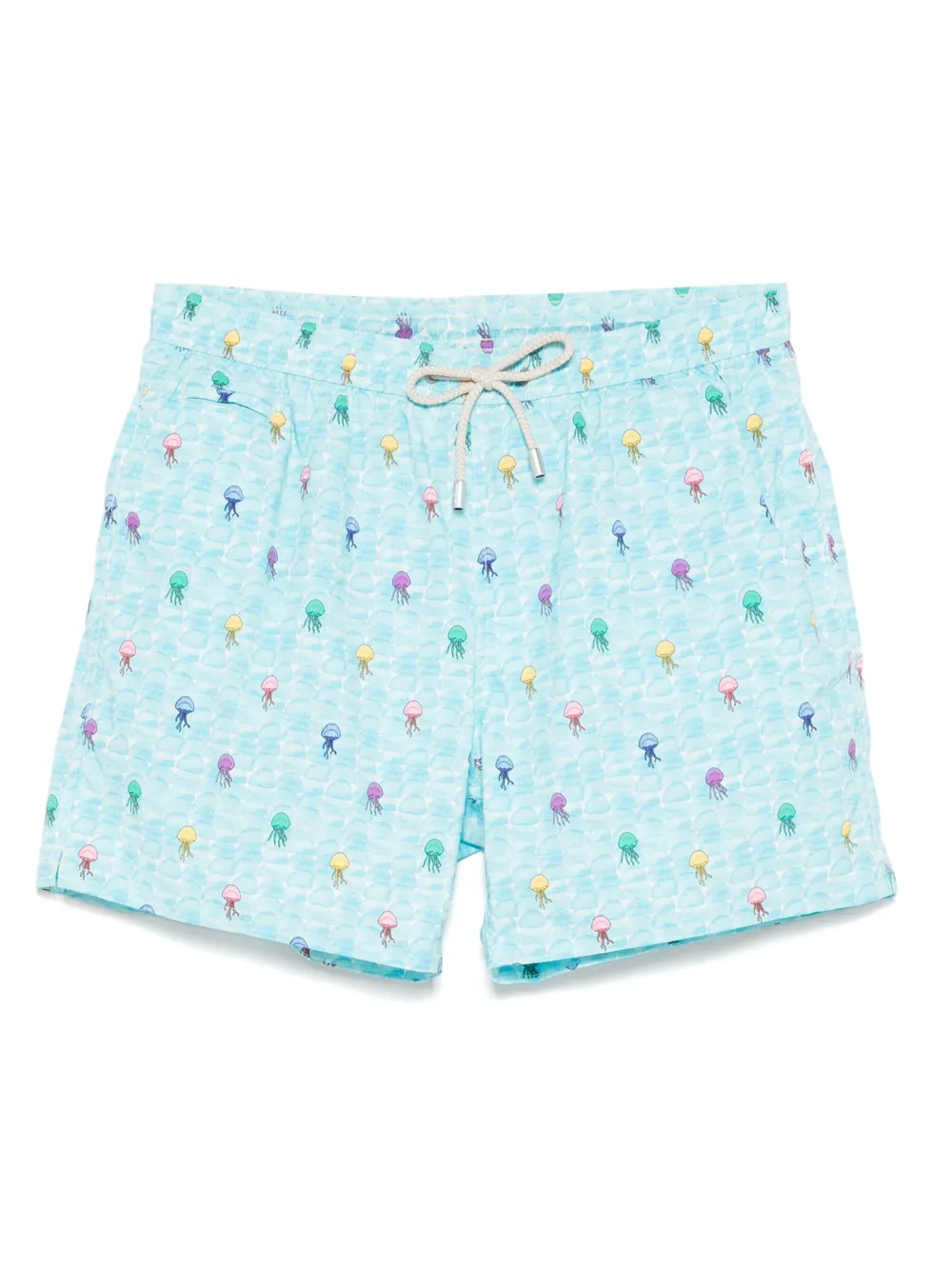 MC2 Saint Barth Badeshorts mit grafischem Print | Blau | Image 1