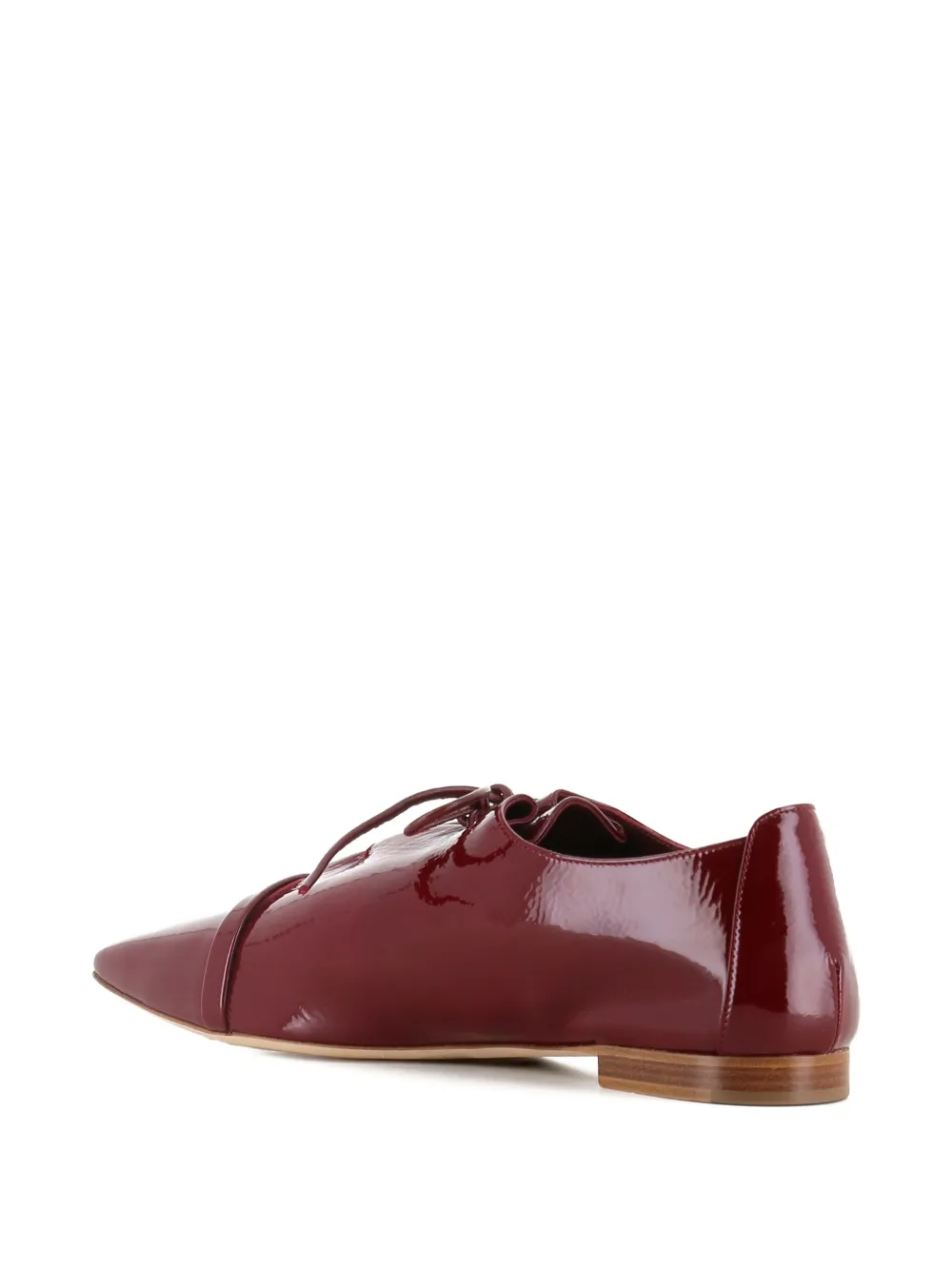 Malone Souliers Jean patent Oxford shoes Brown