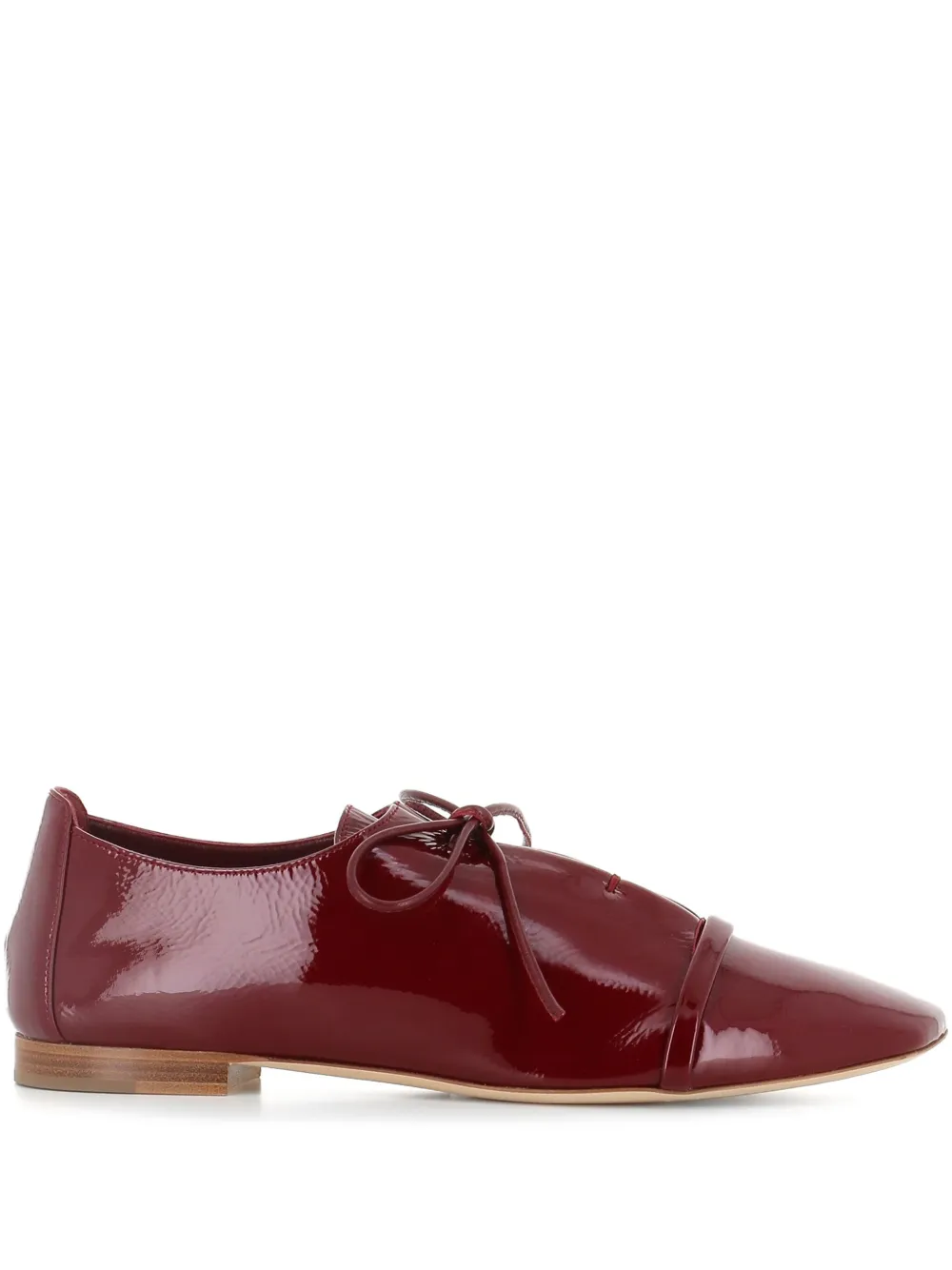 Malone Souliers Jean patent Oxford shoes Brown