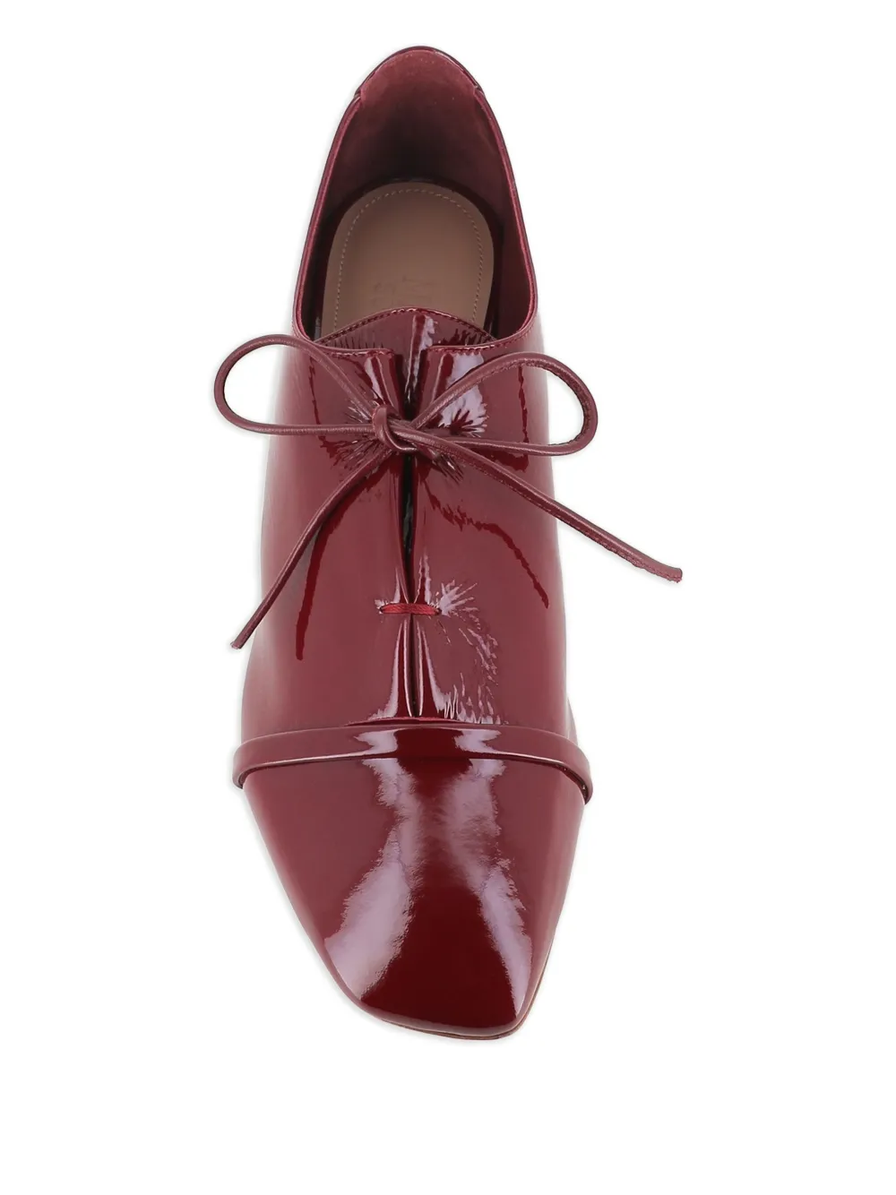 Malone Souliers Jean patent Oxford shoes Brown