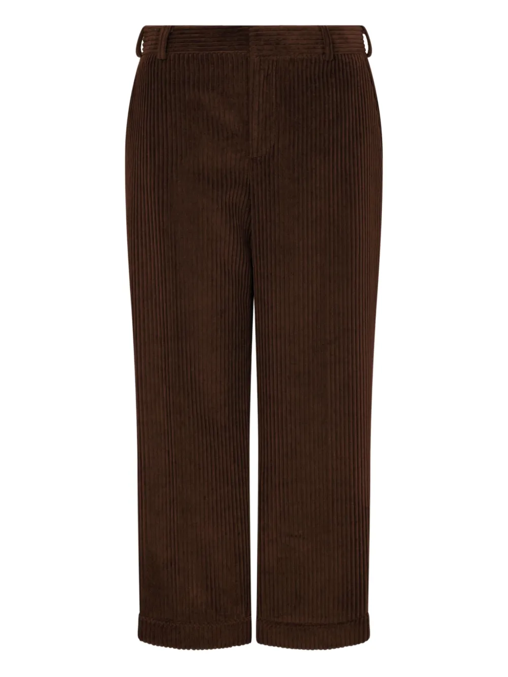 Moschino Ribfluwelen broek Bruin
