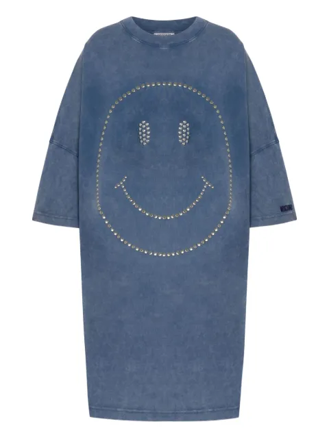 Moschino Smiley mini-jurk met studs