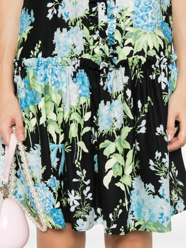 MOSCHINO CHEAPANDCHIC フローラルナイトドレス MOSCHINO CHEAPANDCHIC フローラルナイトドレス