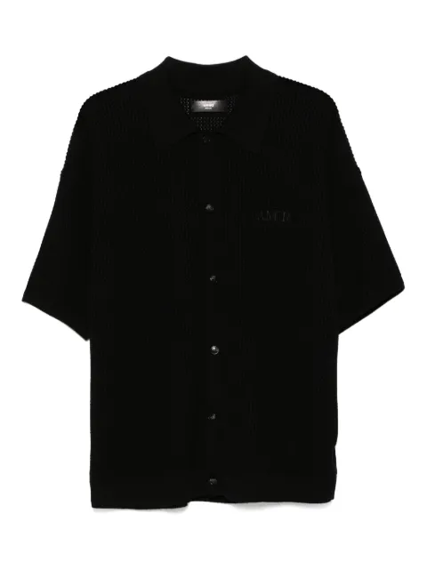 AMIRI camisa tejida de crochet