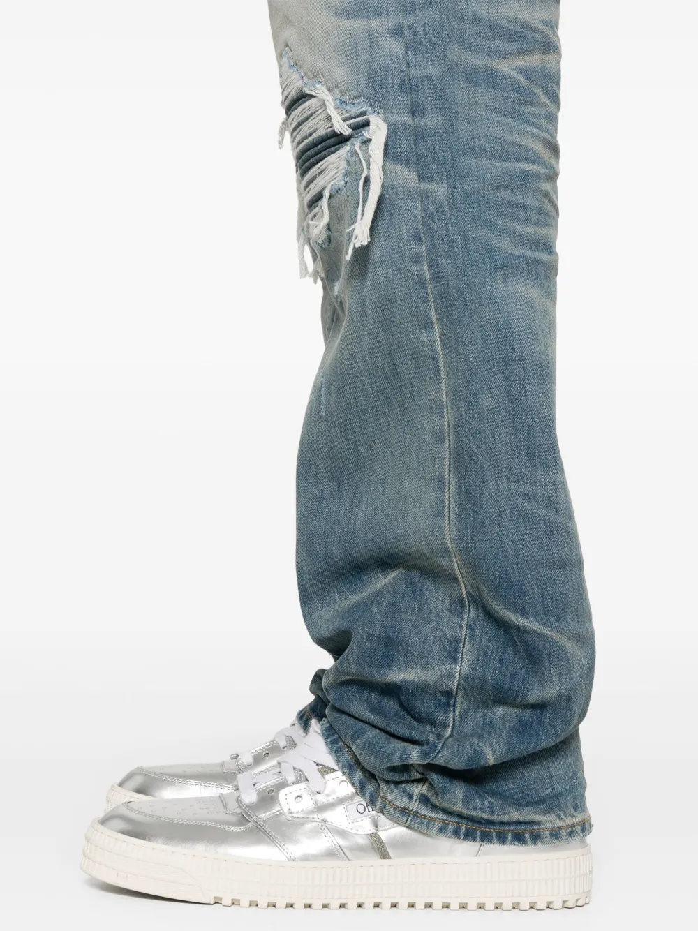 AMIRI Katoenen jeans Blauw