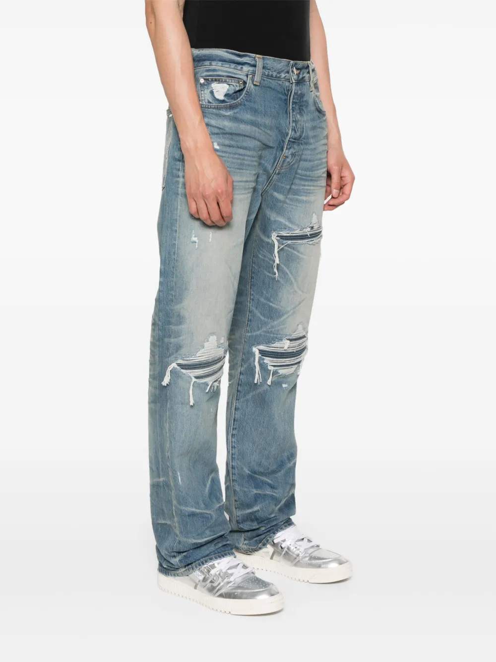 AMIRI Katoenen jeans Blauw