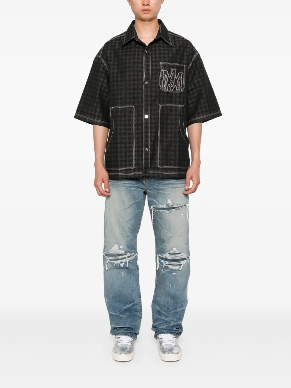 AMIRI cotton jeans - Blauw