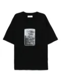 Peacemaker Oamc lighter-printed T-shirt - Black