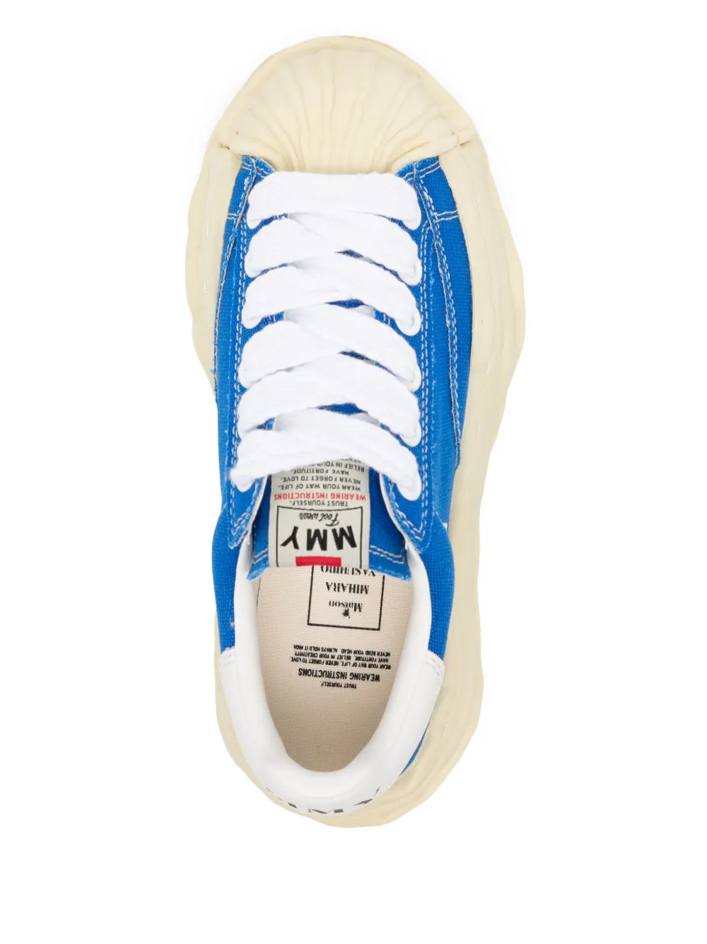 Maison MIHARA YASUHIRO Blakey trainers Blue
