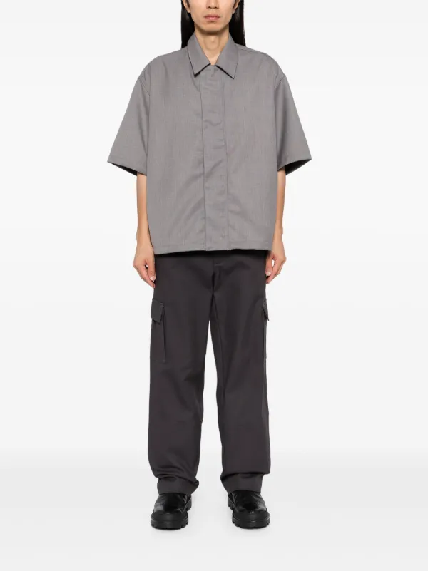 Peacemaker Oamc Tech Shirt | Grey | FARFETCH JO